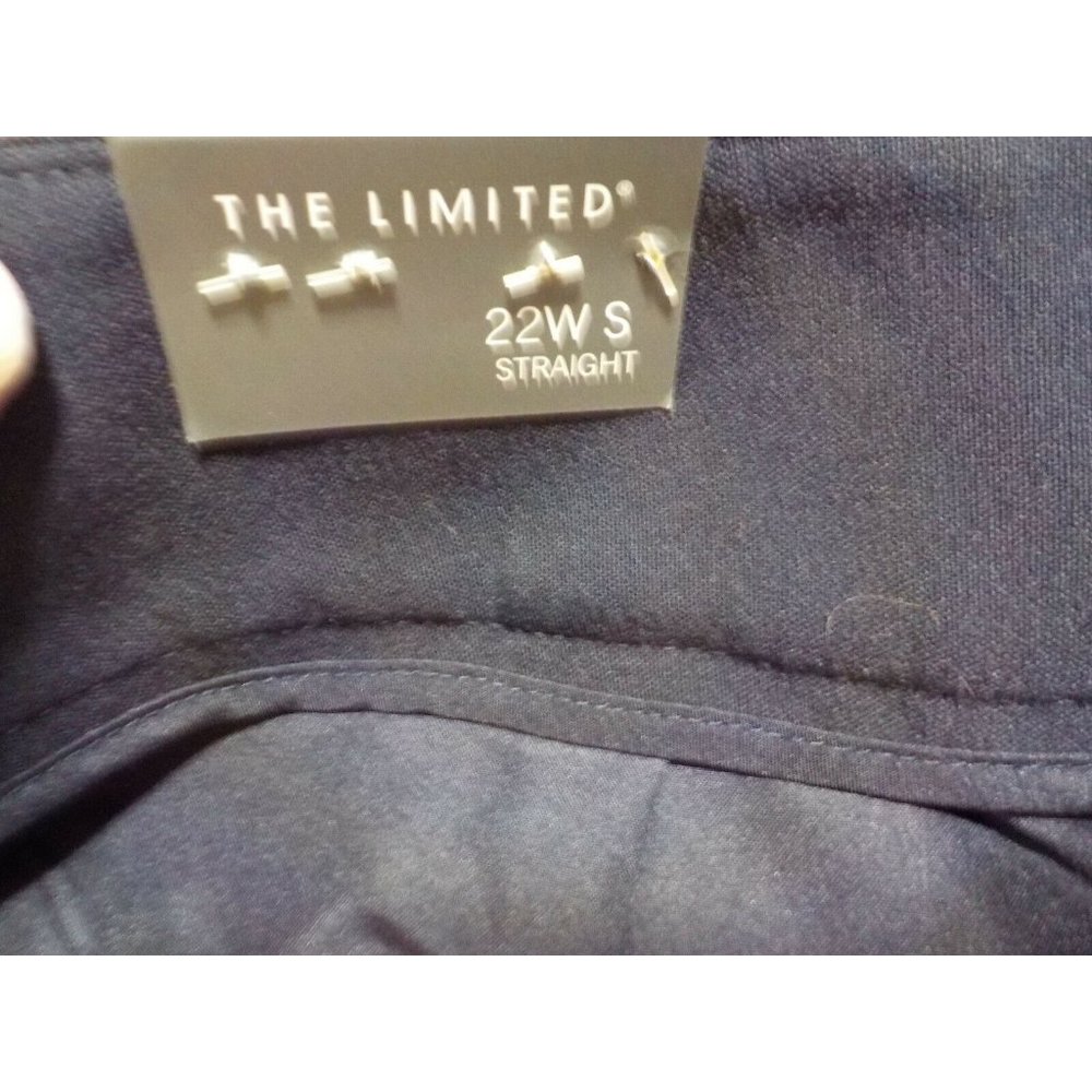 The Limited Dark Blue Dress Pants Business Slacks Womens Plus Size 22WS (46x29) - Picture 4 of 4